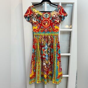 Unbranded Elegant Chic European Inspired Fit & Flare Euro Dress Size XS